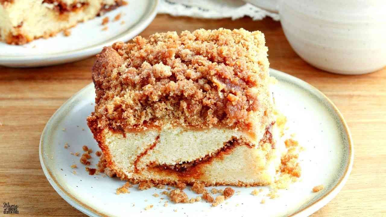 Gluten-Free Cinnamon Streusel Coffee Cake — Soft, Sweet, and Crumbly Perfection - gluten free